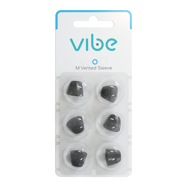 Vibe Air 交換用スリーブ 穴あり Mサイズ 6個入 – Vibe補聴器 公式